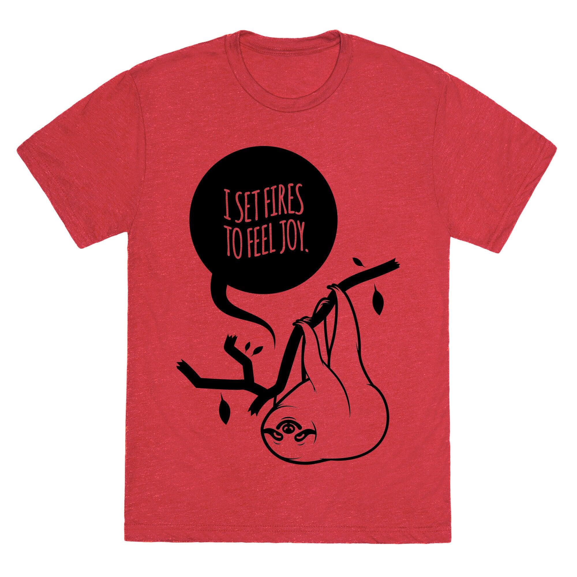 I Set Fires To Feel Joy Unisex Triblend Tee